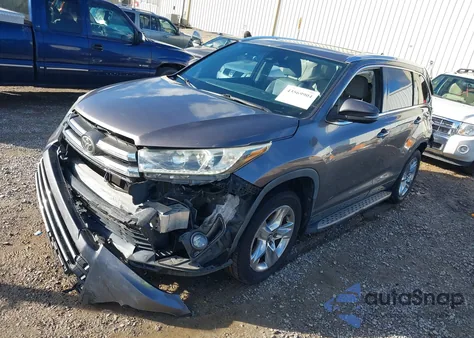 2017 Toyota Highlander Limited z USA, uszkodzony, nr VIN 5TDYZRFH2HS230156